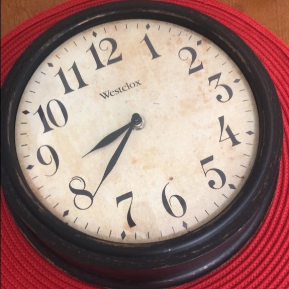 Wall clock from target